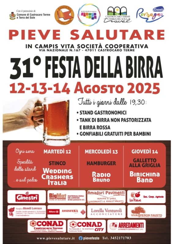 Birra sotto le stelle